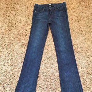 PAIGE Dark Blue Skinny Jeans